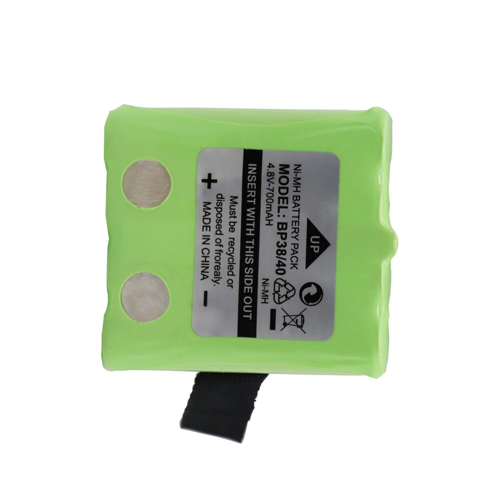 NI-MH Battery For Uniden BP-38 BP38 BP-40 BT-1013 BT-537 For MOTOROLA TLKR T4 T5 T6 T7 T8 Series Model 4.8v 700mAh