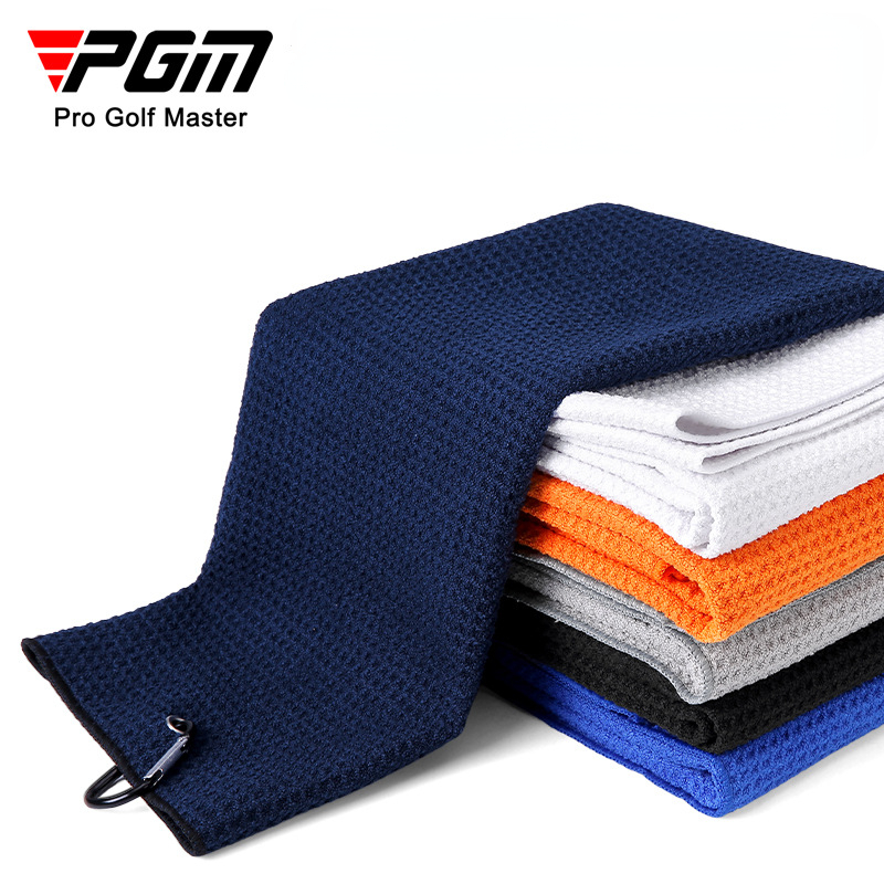 PGM – serviette de Golf, lingette pour sac de Club, chiffon de nettoyage, gaufré absorbant, serviette de sport à séchage rapide, 40x60cm, Plus ZP041