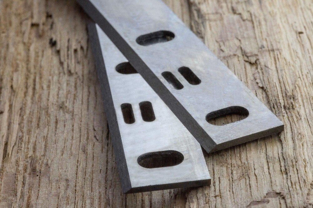 FOXBC 158x22x1.8mm Lames De Rabot HSS pour Delta 37-070, 37-072 6 "Couteaux de Dégauchisseuse Bois Outil Pièces 2 PIÈCES