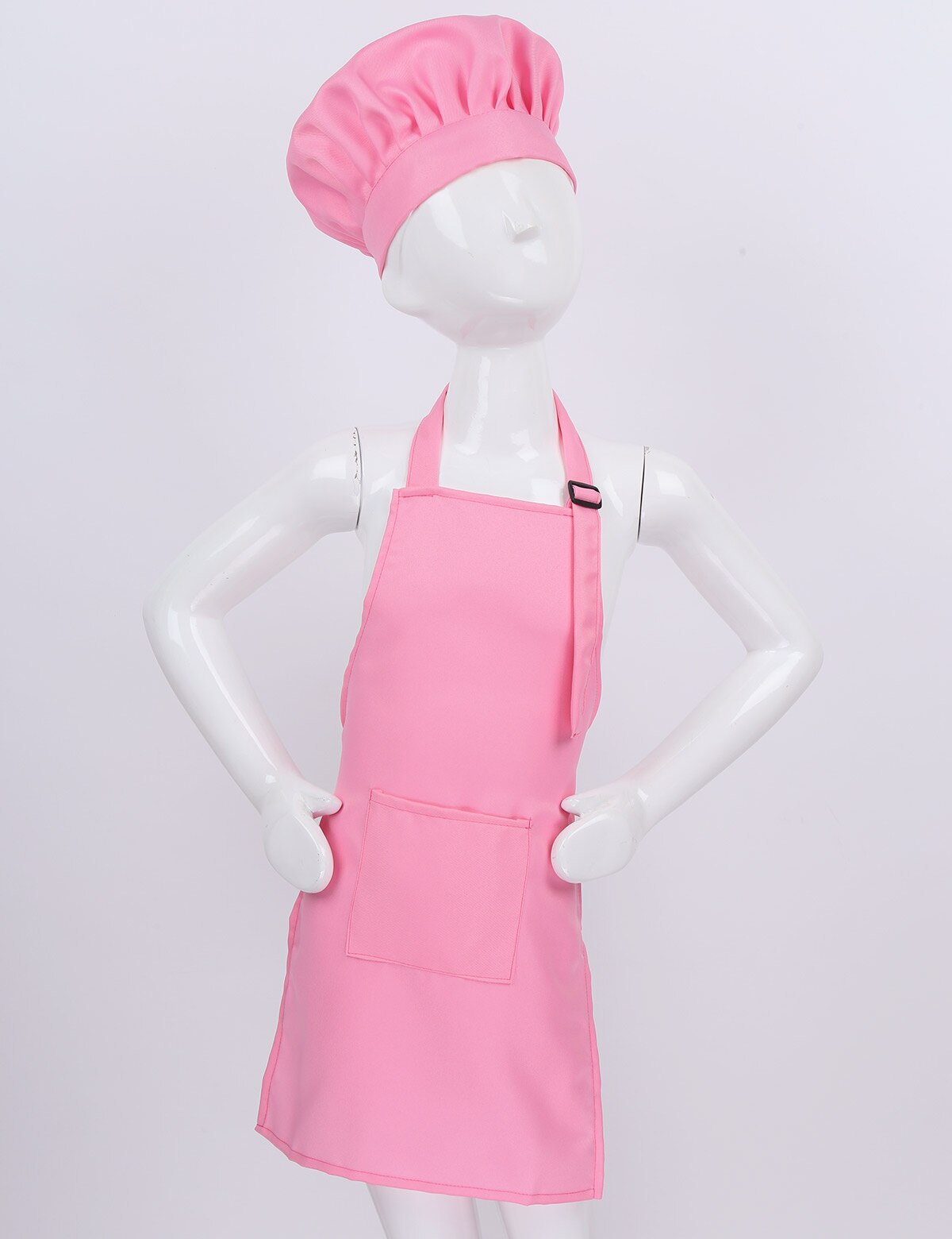 Keuken Koken Schort Kids Jongens Meisjes Verstelbare Schort En Chef Hoed Set Bakken Schilderen Training Craft Voorvak Bib Schort