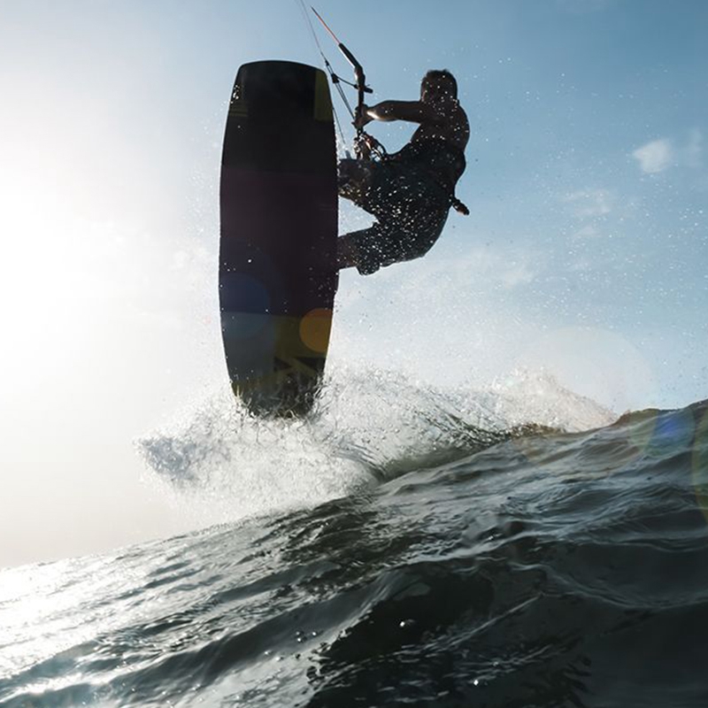 Sicherheitsseil für wasserski, surfen, schleppleine mit griff für wakeboard, kneeboard und surfen
