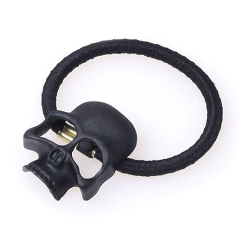 Halloween metalen schedelbot haarband haaraccessoires, haarband elastische haarband, haaraccessoires, sieraden vrouwen: Bk