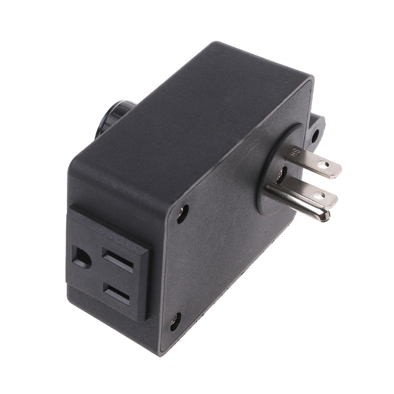 AC 120V 5A Fan Variable Speed Controller Electric Motor Rheostat for Hydroponics