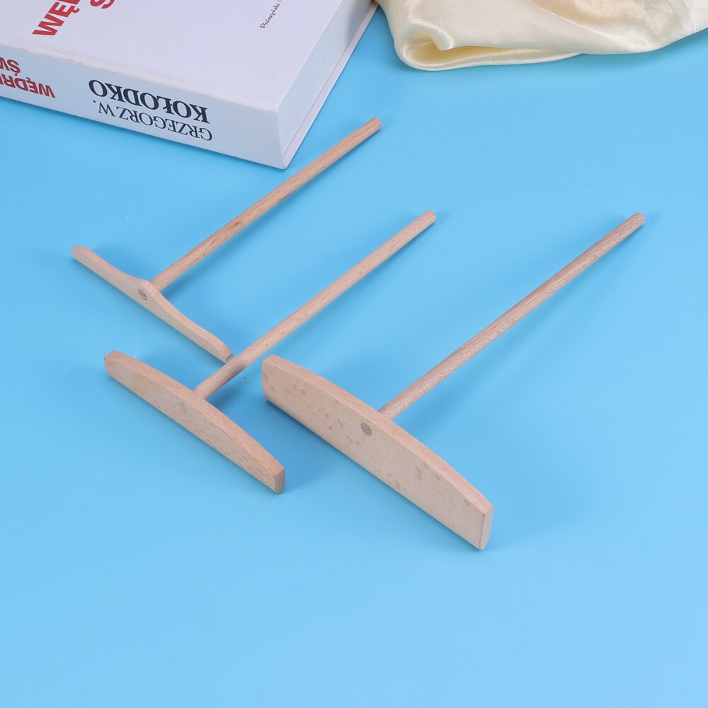 9pcs/Set Pancake Cooking Utensils Wooden Crepe Spreader and Spatula Non-stick Tortilla Rake Batter Spreading Tools