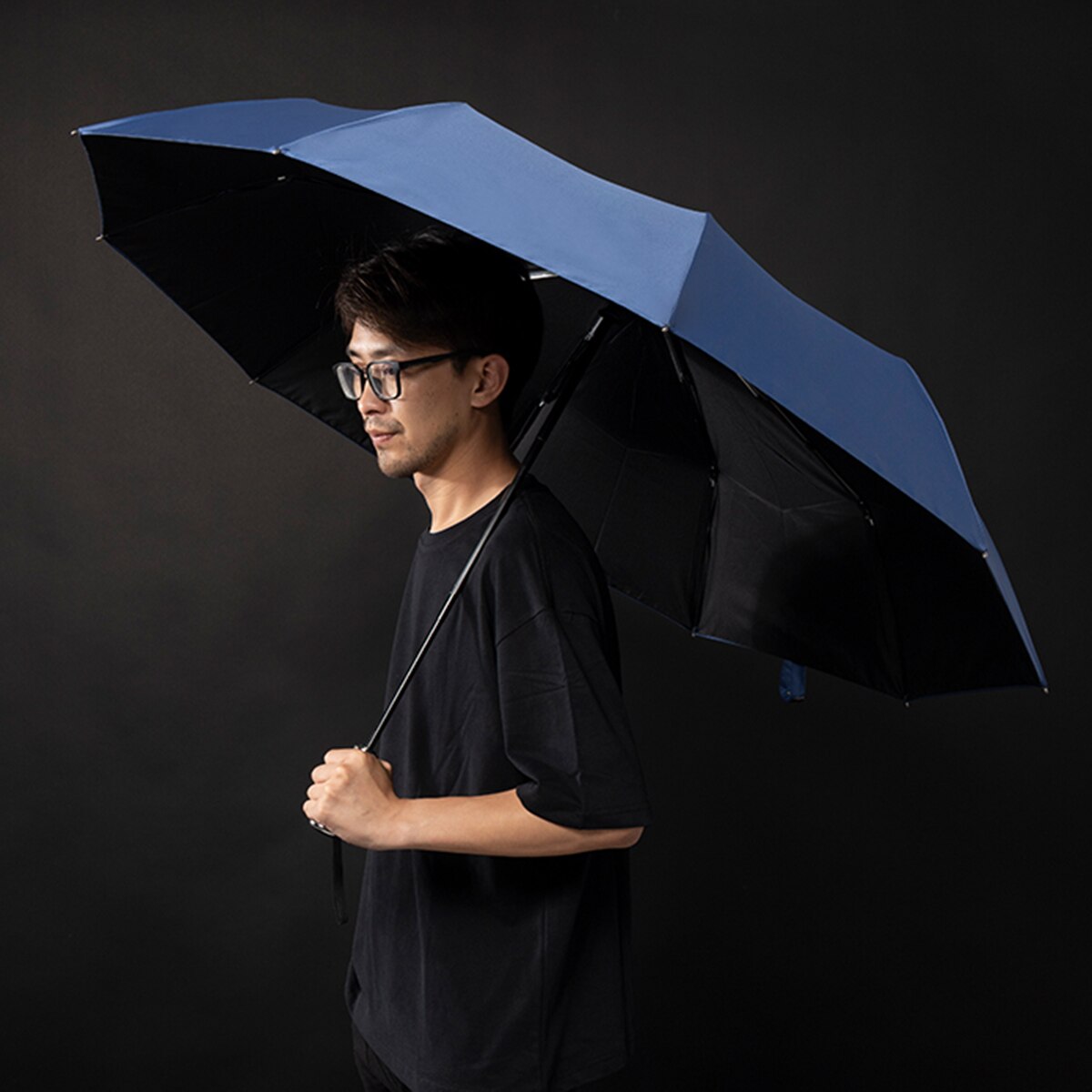 Paraguas automático de lujo para hombres y mujeres anti UV sombrillas de Golf resistentes al viento paraguas plegable grande Parasol 10 costillas