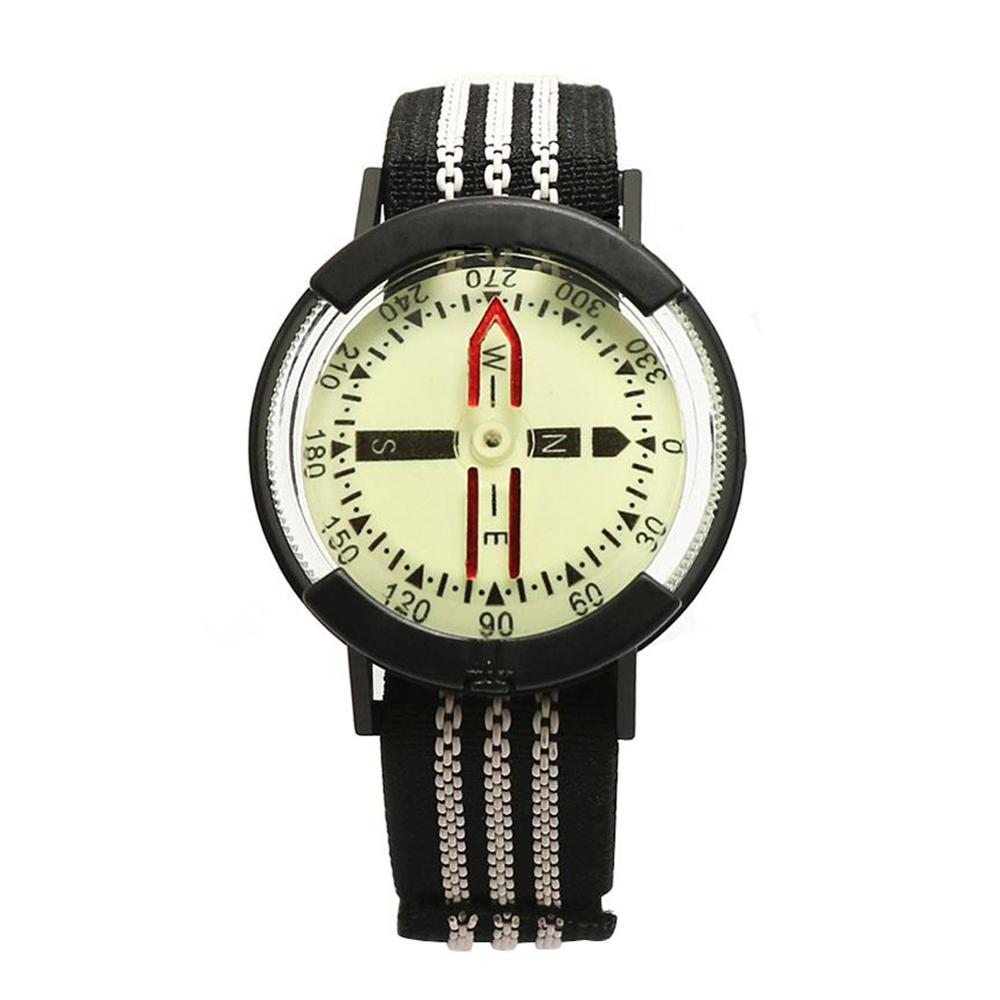 Verstelbare Outdoor Kompas Professionele Duiken Kompas Waterdicht Navigator Digitale Horloge Scuba Kompas Voor Zwemmen Duiken