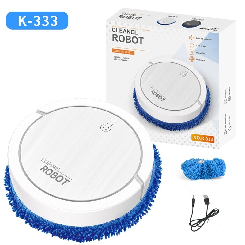5-in-1 Draadloze Slimme Robot Stofzuiger Multifunctionele Super Stil Stofzuigen Dweilen Bevochtigen Voor Thuisgebruik Huishoudapparatuur: Zilver