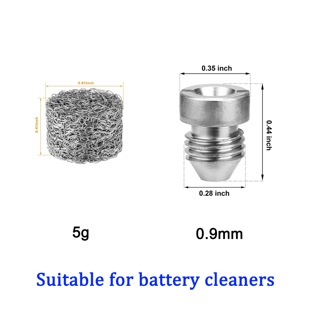 Schuimgenerator voor het wassen Automotive Kanonsproeier Schuimlans Opening Mondstuk Mesh Filter 0,9 MM tot 1,4 MM Autowasbenodigdheden: Light Grey