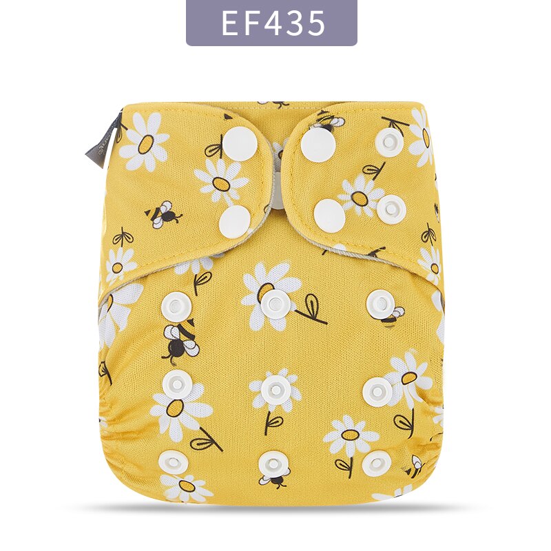 Elinfant reusable waterproof within 6kg newborn baby diaper dry fast suede cloth AIO pocket cloth diaper: EF435
