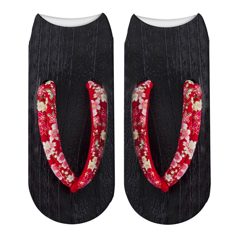 Lærred sko bomuldsstrømper 3d trykte skelet sommerstrømper sjove kawaii kranium fod lavt skåret ankelstrømper til kvinder sox: Stil 7