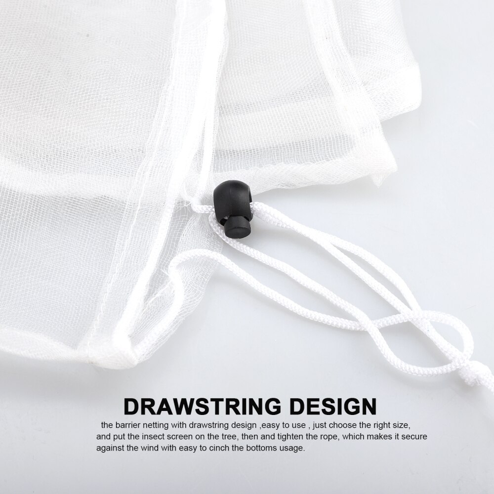 Drawstring Net Filter Dustproof Cover Bird Net Insect Isolation Belt Dra... – Grandado