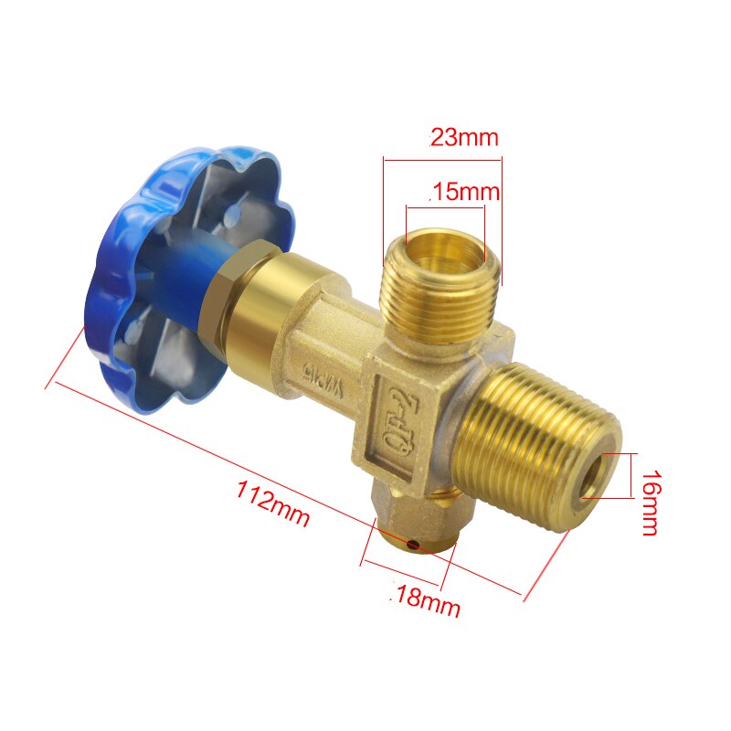 Argon/Oxygen Gas Adjuster Argon Cylinder Valve Switch Oxygen Cylinder Safety Valve: Oxygen Valve  1