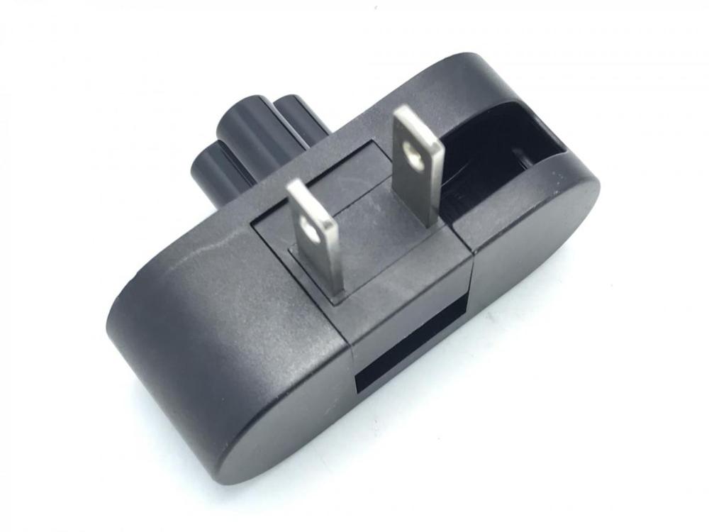 Opvouwbare Stekker Adapter Voor Dell XPS13 Xps 13 Laptop Adapter Venue 11 Pro 5130 7130 7139 7140 3 Naar 2 Pin Plug