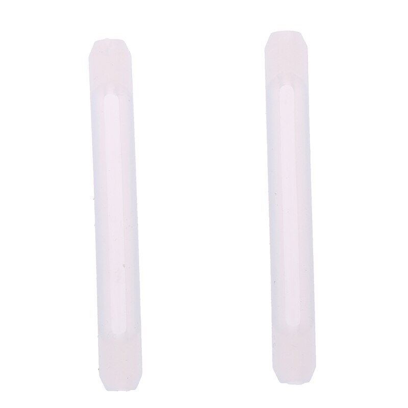 Skid Eyeglass For Glasses Accessories Silicone Ear Hook Anti- Slip Ear Pads 2Pcs: Transparent
