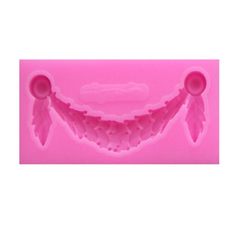 DIY Sugar Craft Cake Vintage Relief Border Silicone Mold Fondant Molds Cake Decorating Tools Gum Paste Mould: Chocolate