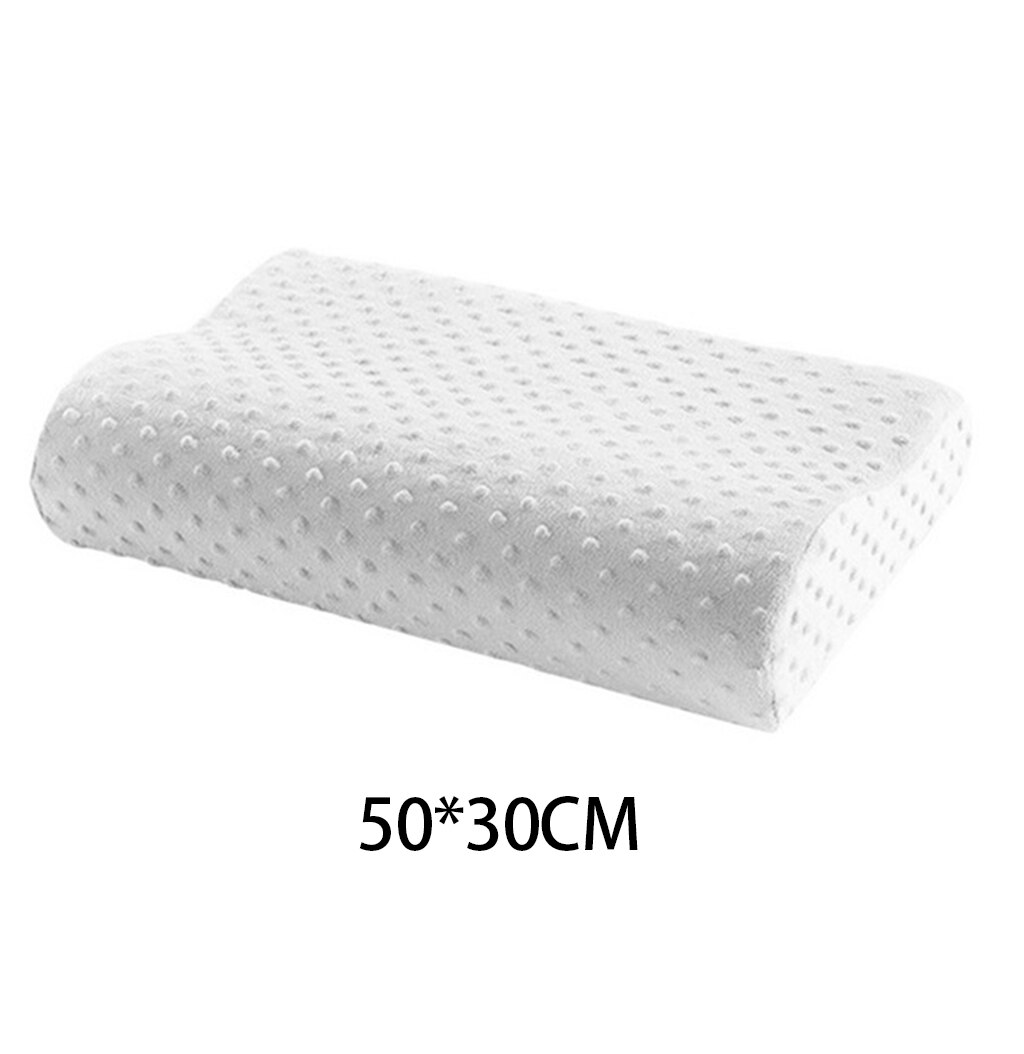 50*30cm memory foam kudde ortopediska kuddar livmoderhalscancer kudde fiber långsam återhämtning mjuka kuddar massageapparat livmoderhalssjukvård
