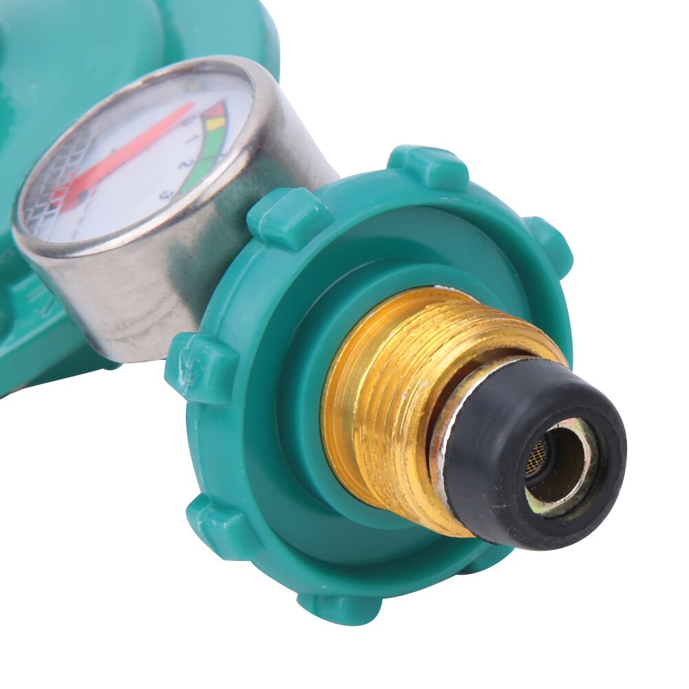 Gas Tank Pressure Regulator Household Liquefied Gas Pressure Reducing Valve Applicable To Household Appliances (With Gauge)