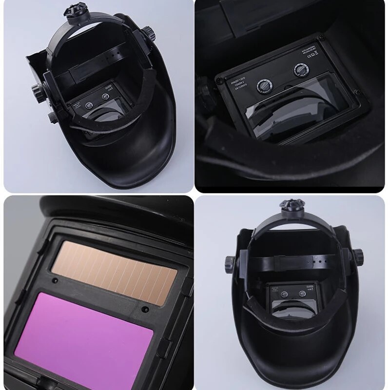 Automatic Darkening Welding Goggles Solar Power Welding Helmet for TIG MIG Argon Weld