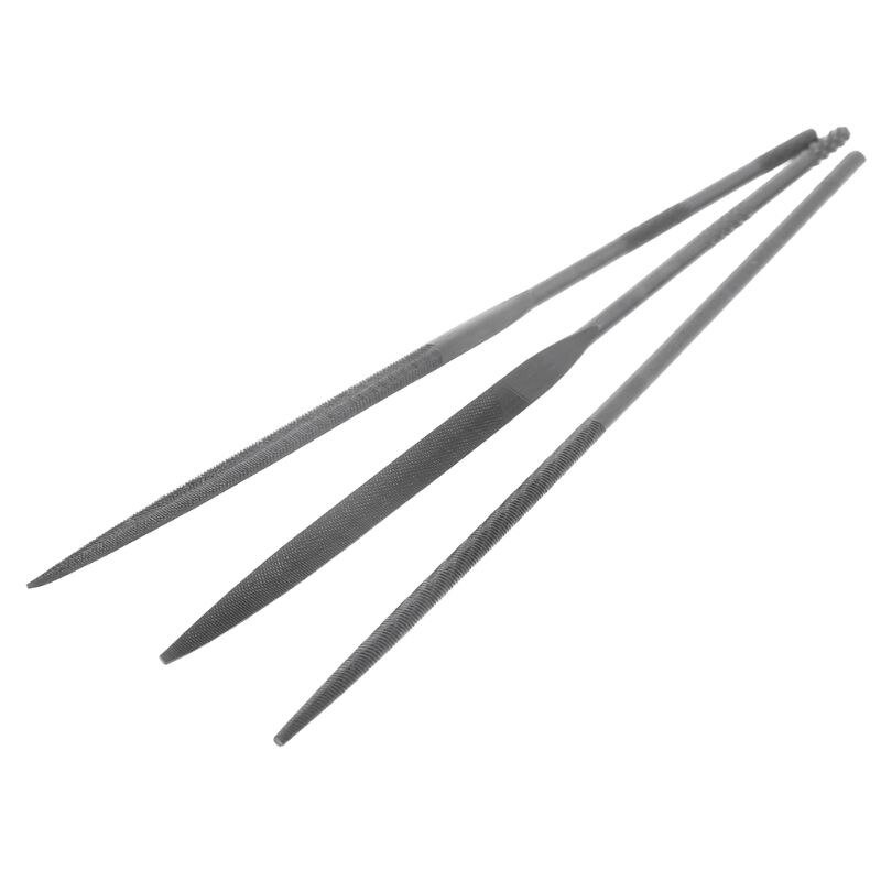 10 stk små nålefiler sæt 140mm metalglas stensmykker træskærerværktøj