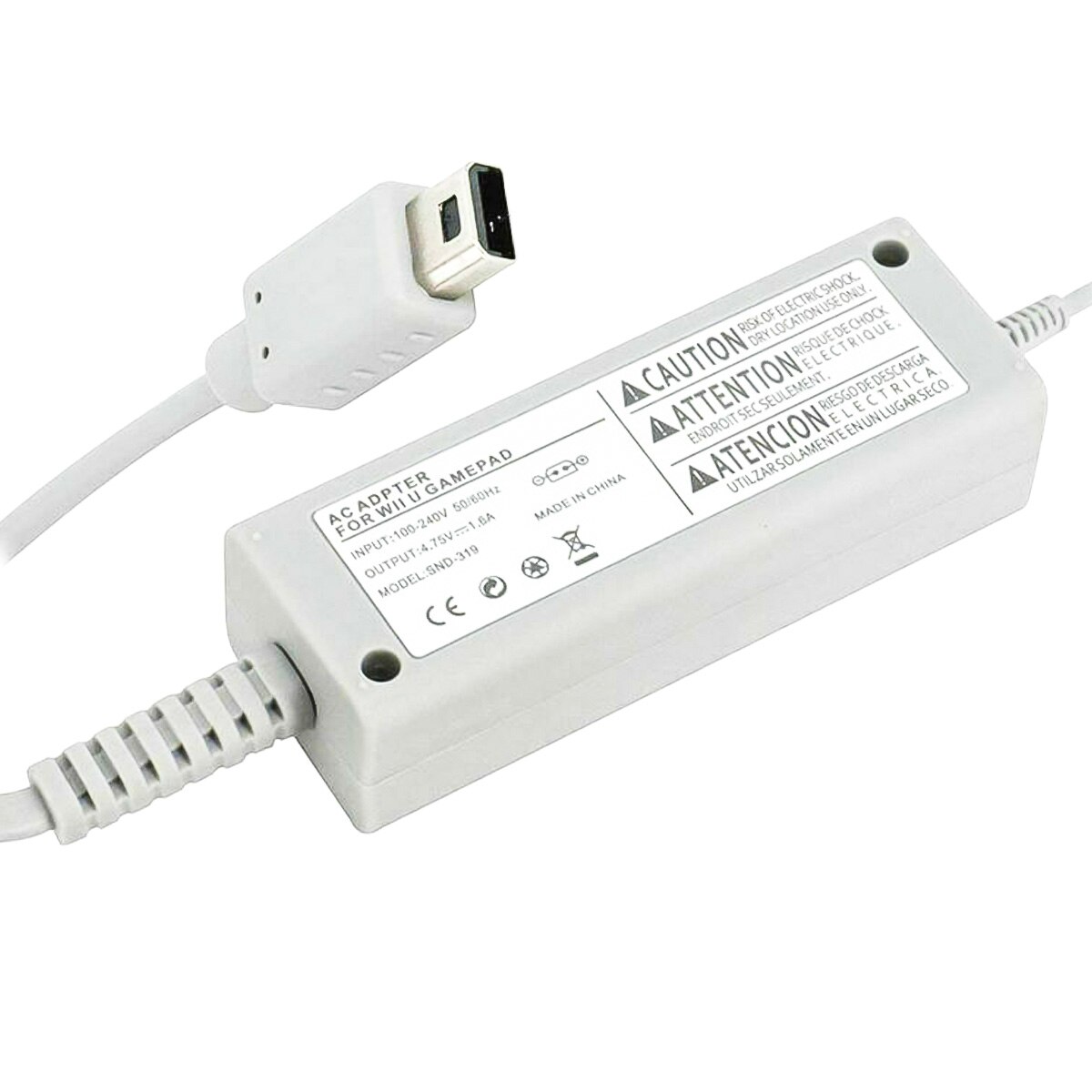 Soonhua Beschermende Charger Ac Power Supply Adapter Connector Opladen Kabel Netsnoer Voor Nintendo Wii U Uk Plug