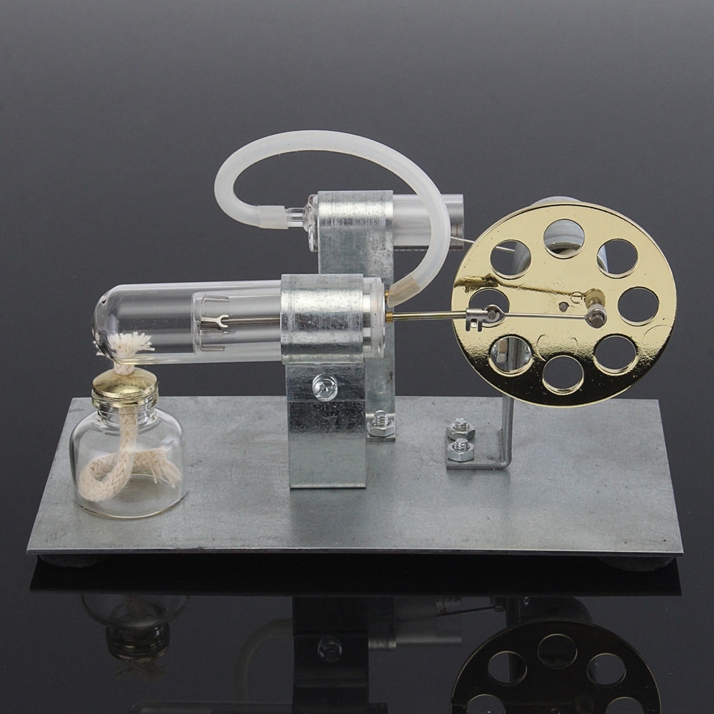 Motor Stirling de aire , modelo de generador eléctrico, Motor de física, potencia de vapor, juguete