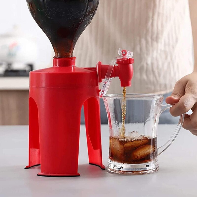Drink Dispenser Portable Juice Fizz Fountain Cola Water Dispenser For Outdoor Parties Home Kitchen