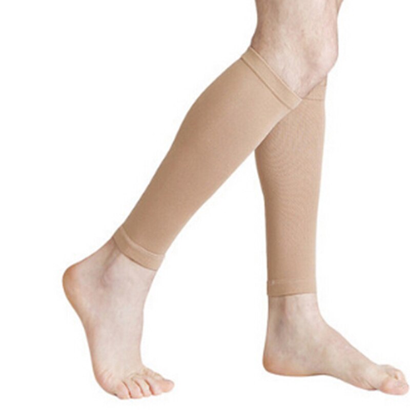 1 Pair Relieve Leg Calf Sleeve Varicose Vein Circulation Compression Elastic Stocking Leg Support For Women Sports Wear