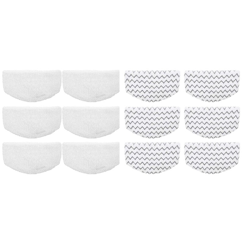 6 pièces lavable vadrouille à vapeur tampons tampons de rechange pour Bissell sol dur nettoyeur à vapeur 1940 1806 1544 1440 série 2075