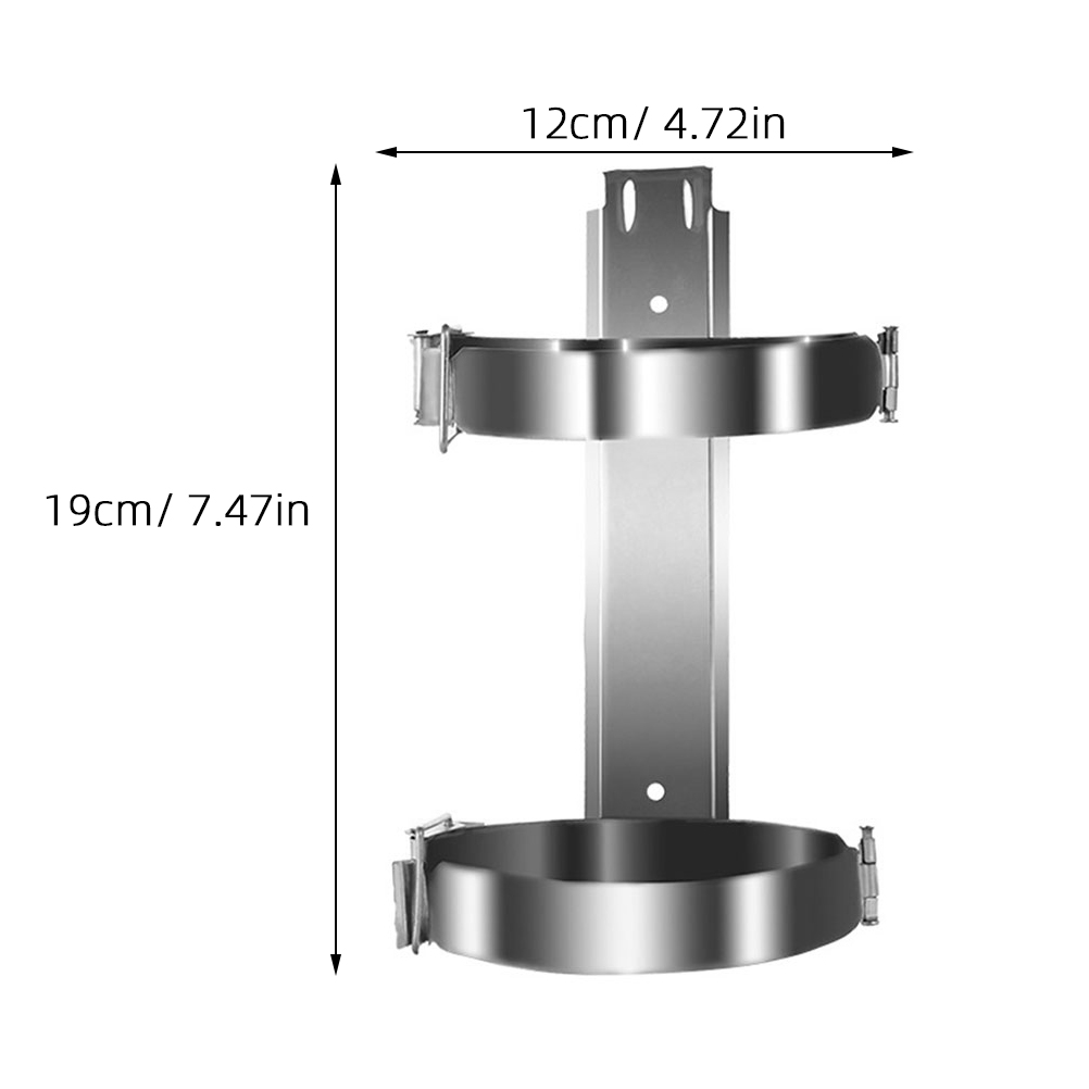 Support d'extincteur Durable, support métallique, support mural, supports arrière de voiture, pièces, accessoires, équipement de sécurité du véhicule