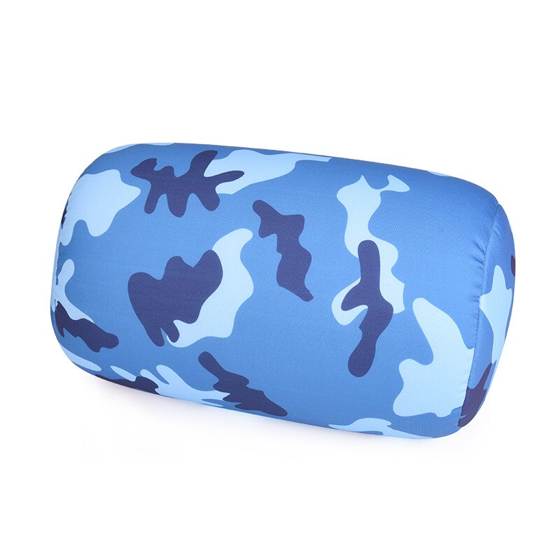 Mylb – oreiller en rouleau de microbilles à impression douce, coussin de voiture, Support de tête, de jambe et de dos, traversin de lit