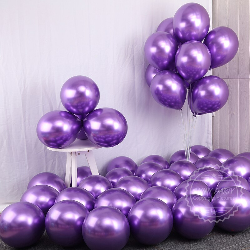 Novo feliz aniversário banner bunting bandeira decoração de festa crianças decoração ornamento do bebê colorido menina menino partis suprimentos: 20pcs purple balloon