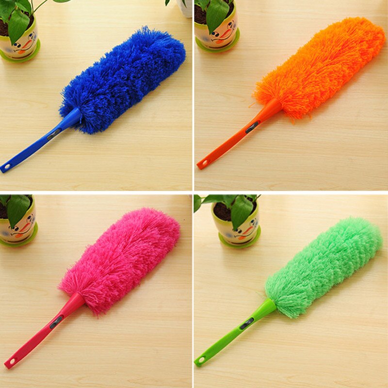 soft microfiber cleaning dust collector handle feather static electricity anti-magic household items HUG-Deals