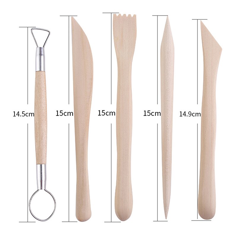 18pcs/set Multifunctional Clay Sculpting Tools Arts Crafts Clay Sculpting Tools Pottery Carving Tool Kit