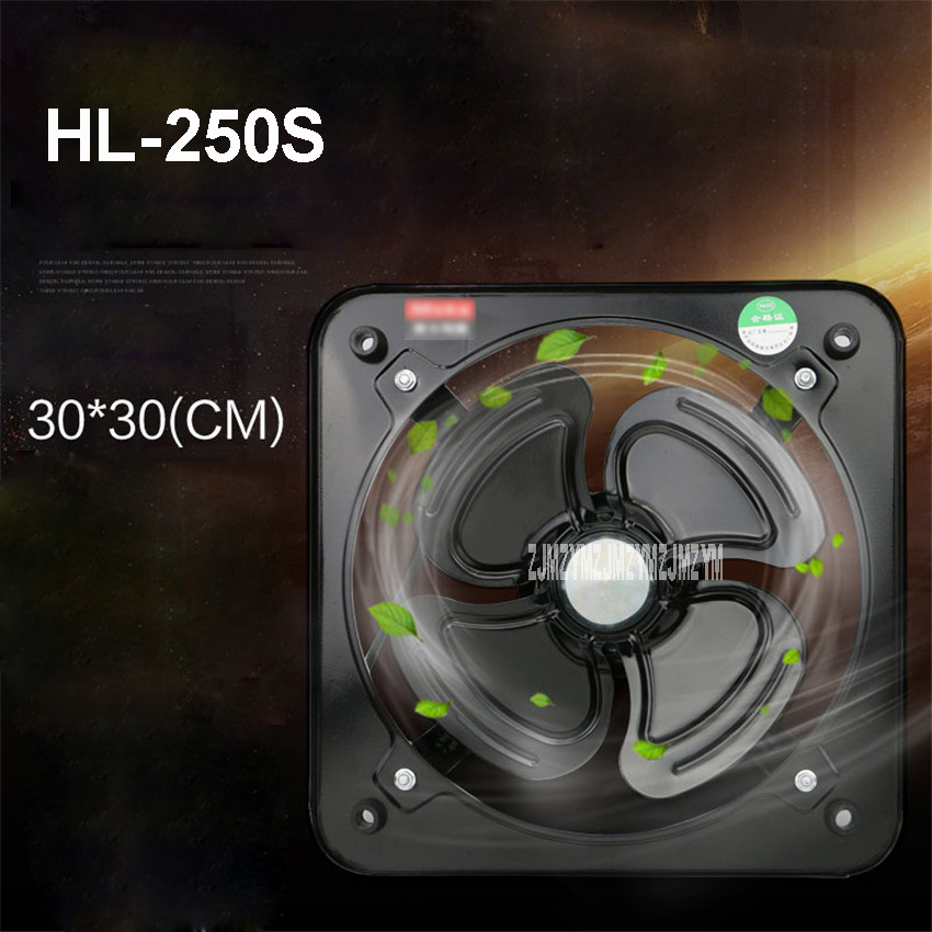 HL-250S Mini Wall Window Exhaust Fan Bathroom Kitchen Toilets Ventilation Fans Windows Exhaust Fan Installation 220V/ 40W