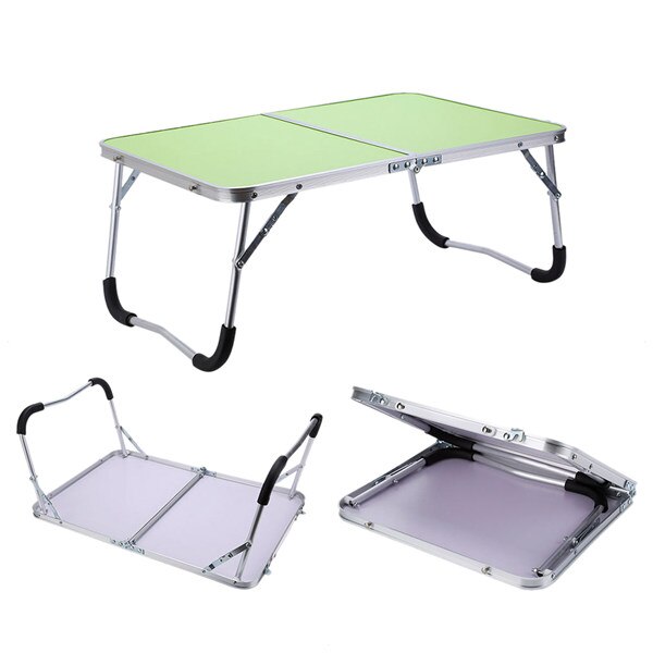 Sammenklappeligt computerbord multifunktionelt lys foldbart bord sovesal seng notesbog lille skrivebord picnicbord bærbar sengebakke