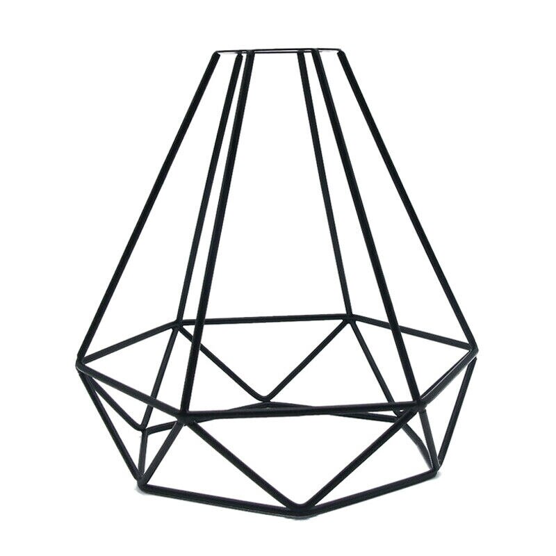 1Pc Jahrgang Eisen Birne Schutz Klemme Lampe KäFeige Hängen Lampenschirm Decke Anhänger KäFeige Lampenschirm Heimat Cafe Einkaufen DIY Licht abdeckung