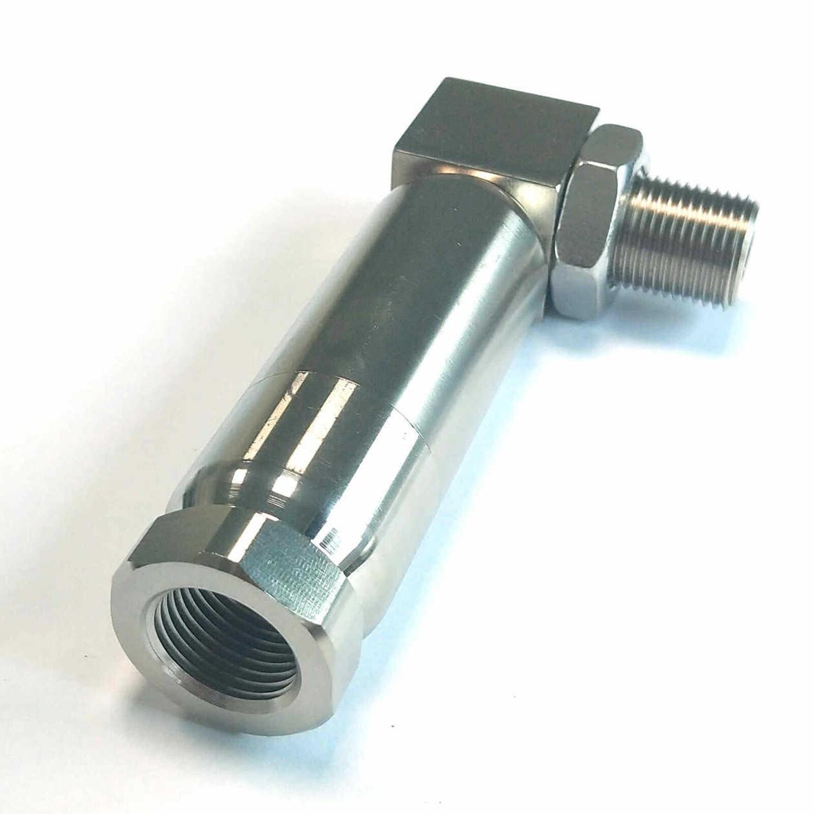 Durable O2 Oxygen Sensor Angled Extender Spacer M18 x1.5 Premium