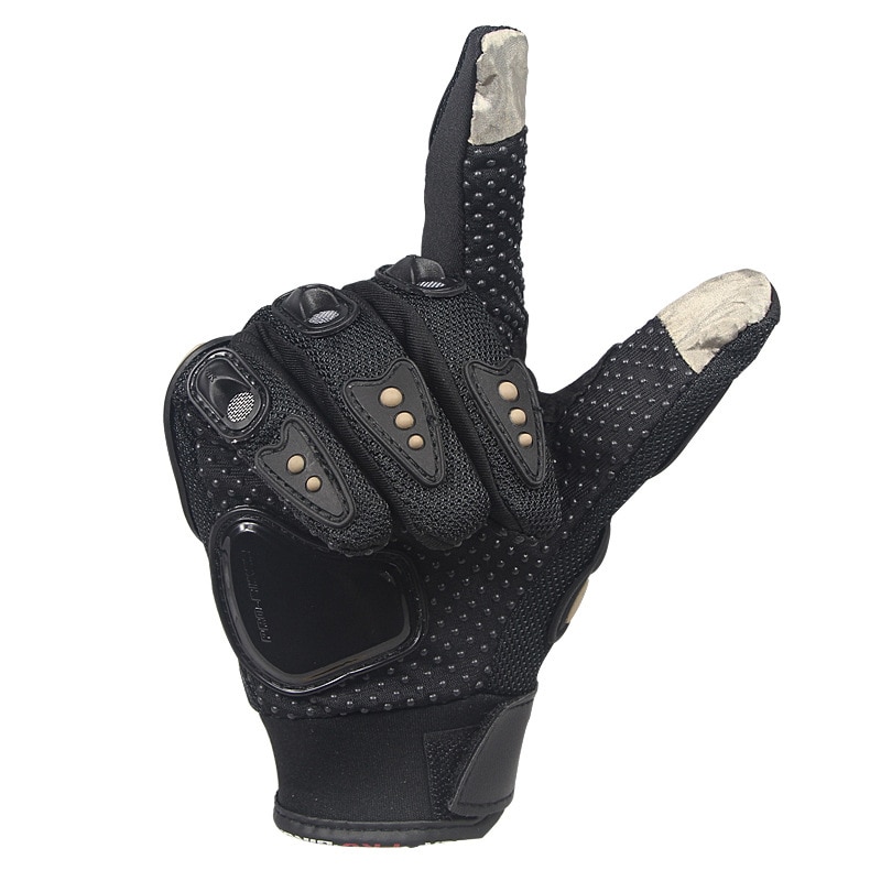 Guantes de moto pantalla táctil Windstopper dedo completo guantes de esquí guantes cálidos guantes de montar deportes al aire libre Car-styling M L XL XXL tamaño