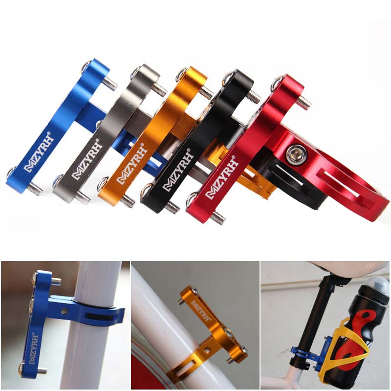 Fiets bidonhouder montage adapter verstelbare mtb racefiets stuur bidonhouder zadelpen bidonhouder fietsaccessoires