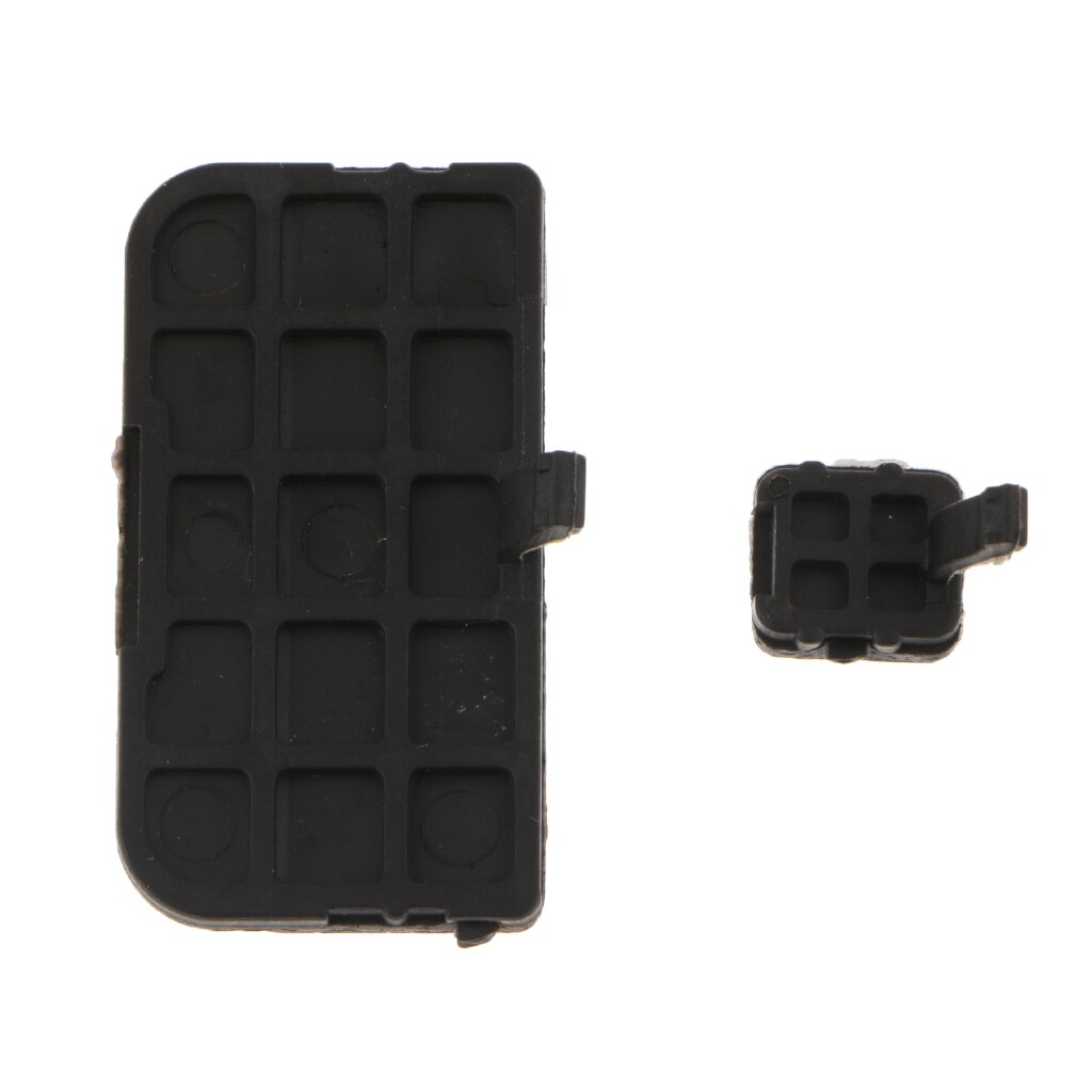 Cubierta de goma USB GPS para Nikon D90 HDMI DC IN AV OUT, tapa de interfaz, soporte de tapa de piel