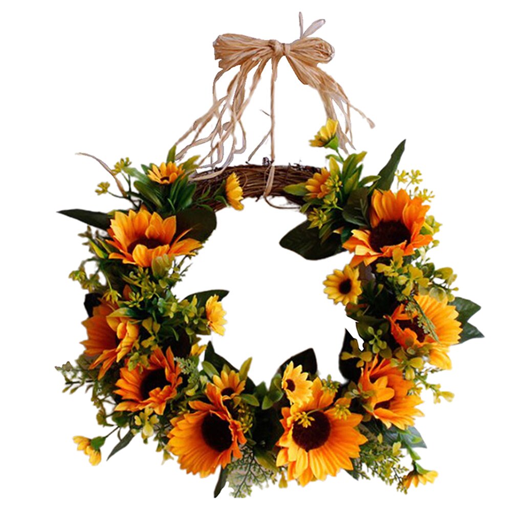Artificial Wreath Summer Fall Large Wreaths Spring All Year Around