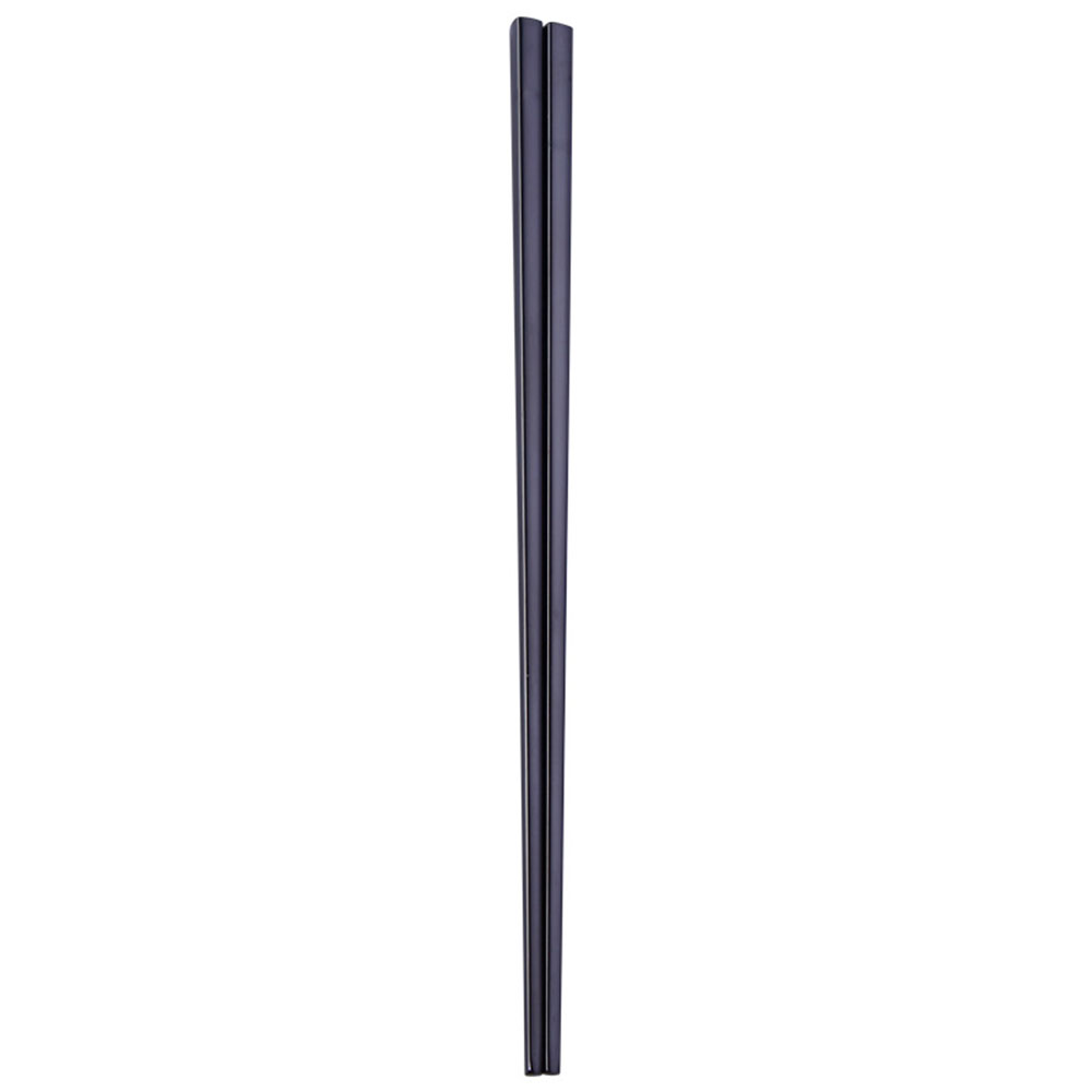 Visuelt touch 1 par rustfrit stål spiser spisepinde farverigt metal kinesisk stil spisepinde farverigt køkken bordservice indretning: Sort