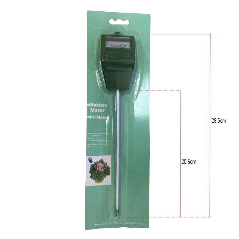 GTBL 2 PCS Moisture Meter Moisture Tester Humidimetre Meter Detector Garden Plant Flower Testing Tool