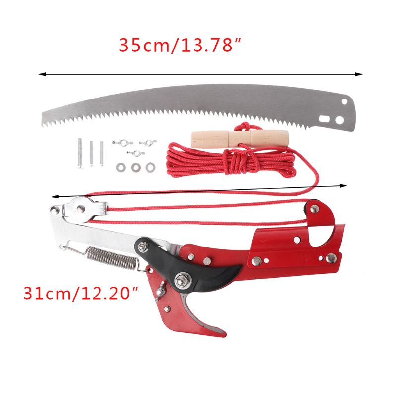 Hohe-höer Verlängerung Astschere Schere Erweiterbar Obst Baum Beschneiden Sah Cutter Garten Trimmer Werkzeug J2Ha