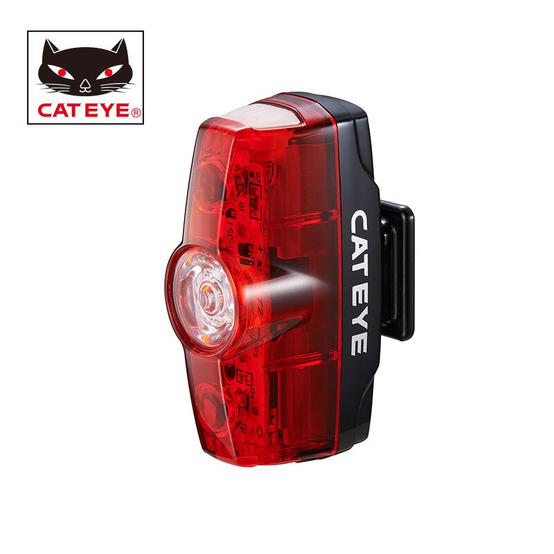 Cateye Rapid Mini Fiets Veiligheid Verlichting Fietsen Led Usb Oplaadbare Achterlicht Achterlichten Fiets Zadelpen Tail Waarschuwing Lichten
