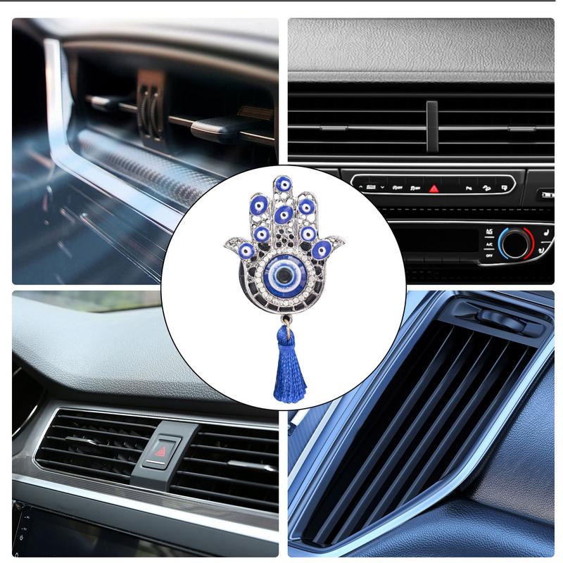 Aromatherapy Diffuser Vent Clip Devil's Eye Auto Air Vent Air Freshener Clip Mysterious And Fashionable Interior Decor