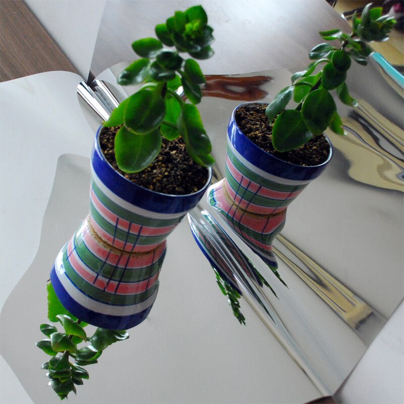 50cm*1M None Adhesive PET Reflective Film High Bright Mirror Reflective Decorative Material