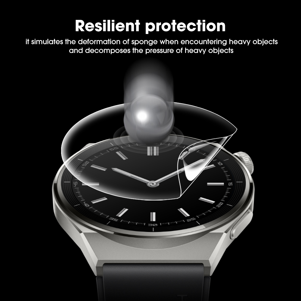 Protection D'écran Hydrogel Universelle Pour Huawei - Anti-rayures, 5 Couches, Transparente