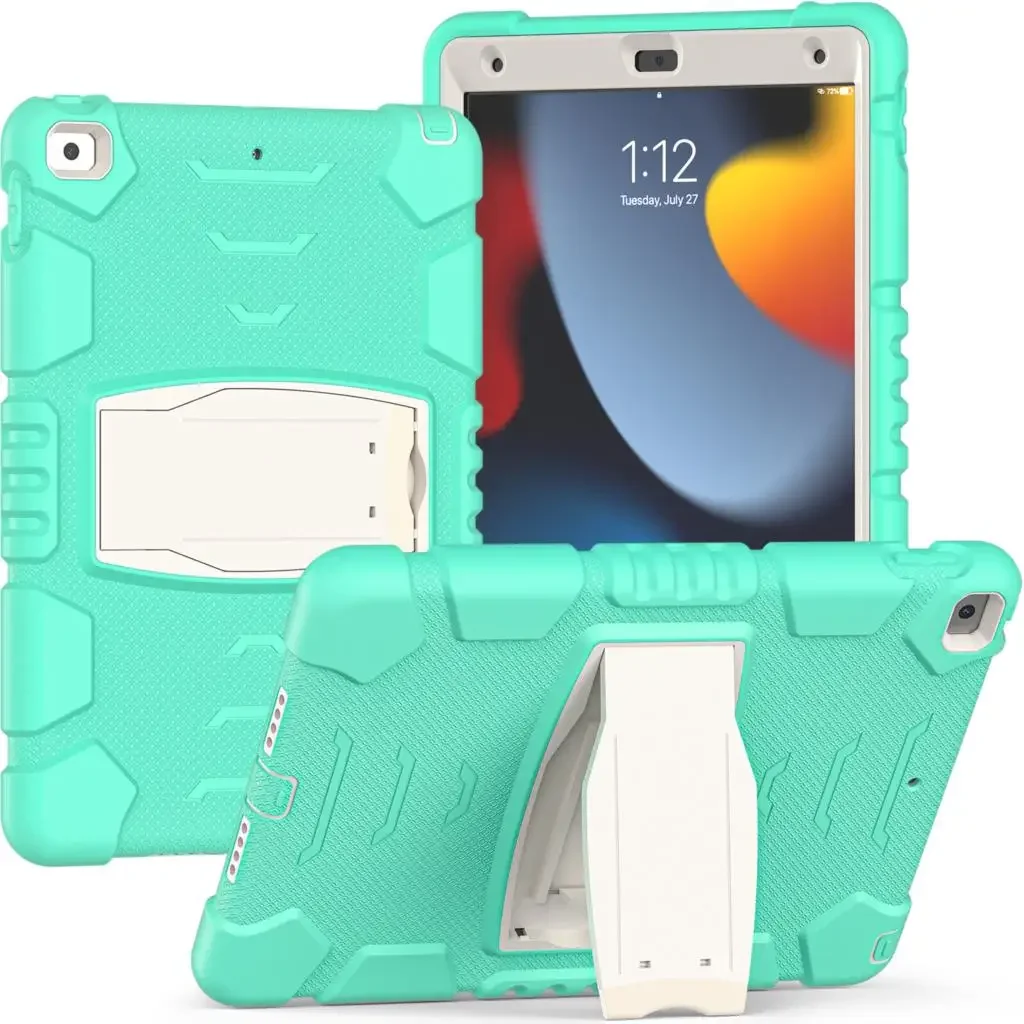 Etui til apple ipad 9.7 "  a1822 a1823 a1893 a1954 air 2, kraftigt børnecover til ipad pro 9.7 "  a1673 a1674 a1675