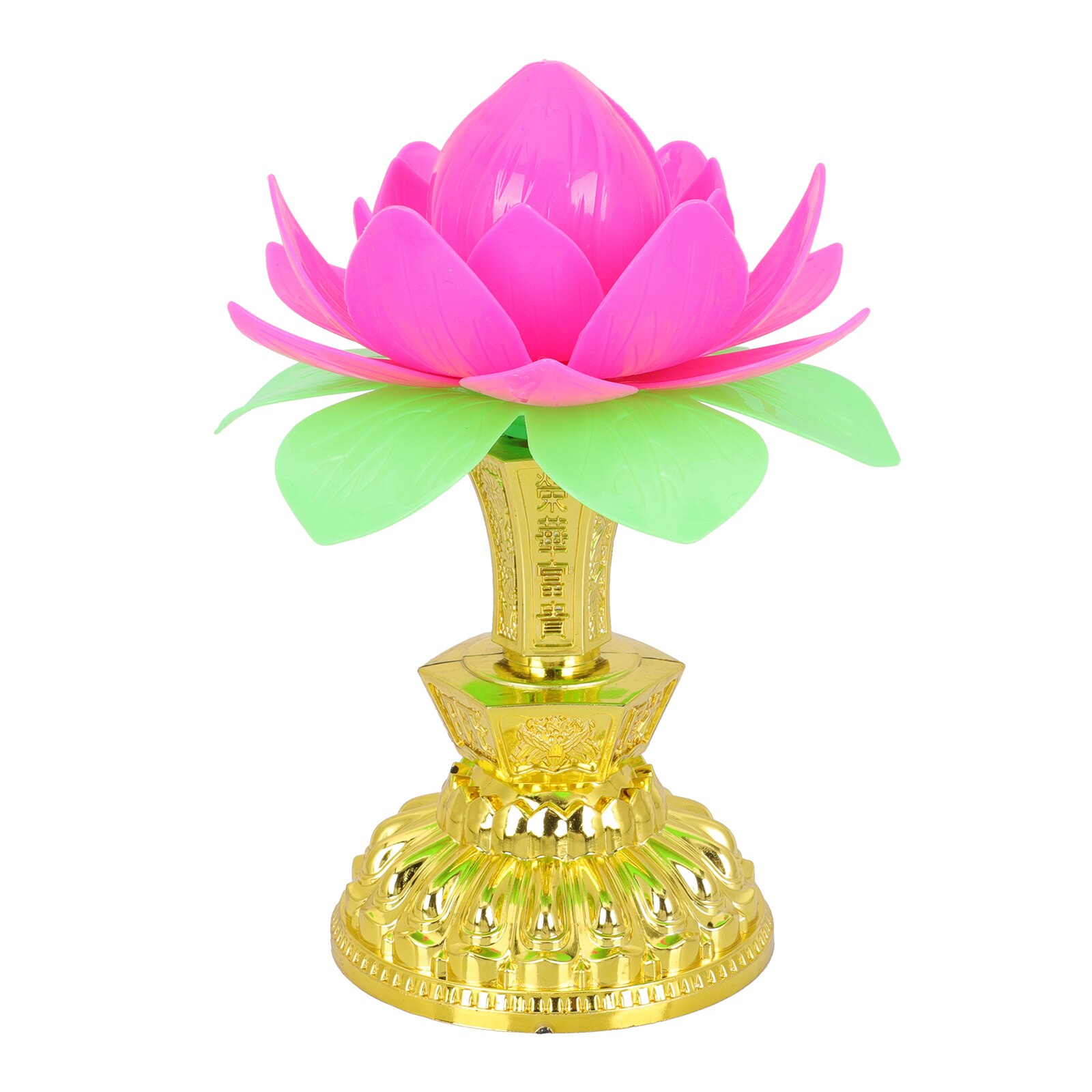 Realistic LED Lotus Light Lamp Tabletop Lotus Electronic Light: Default Title